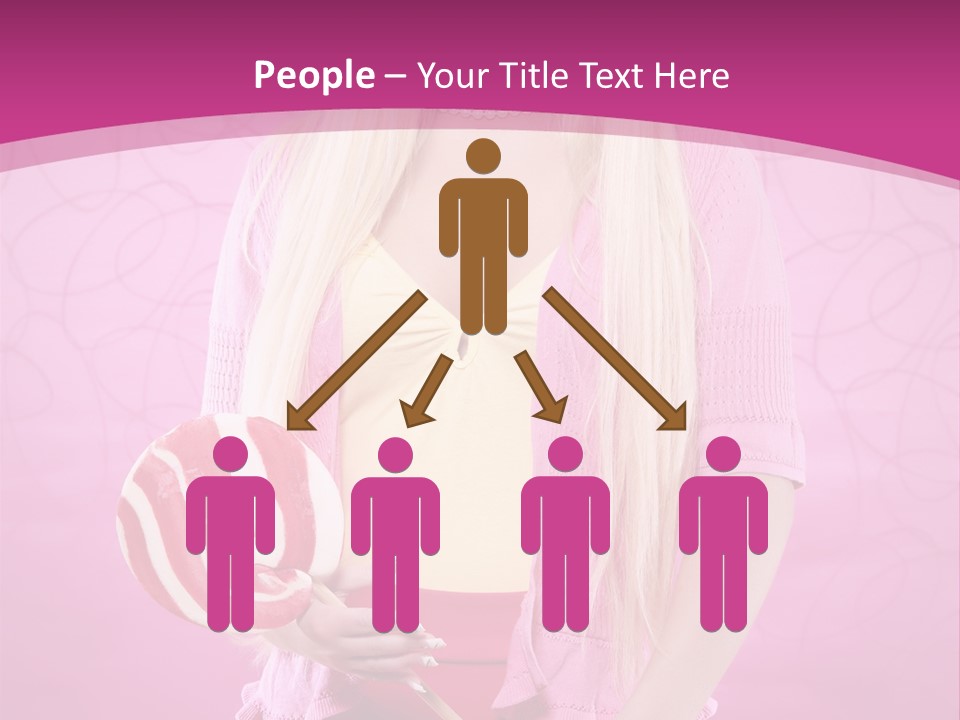 Vintage Beauty Lolipop PowerPoint Template