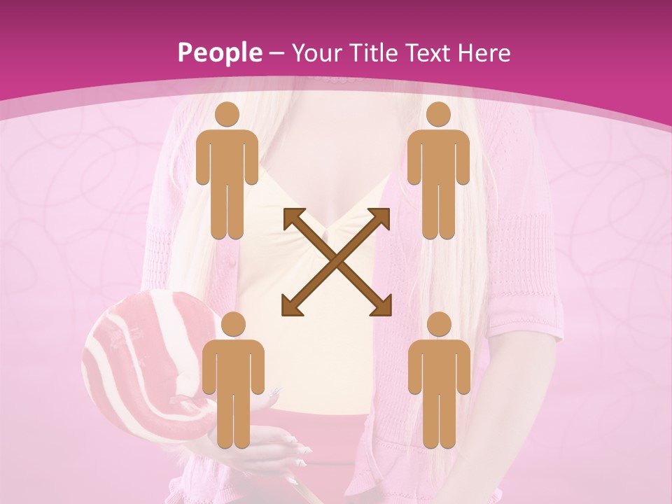 Vintage Beauty Lolipop PowerPoint Template