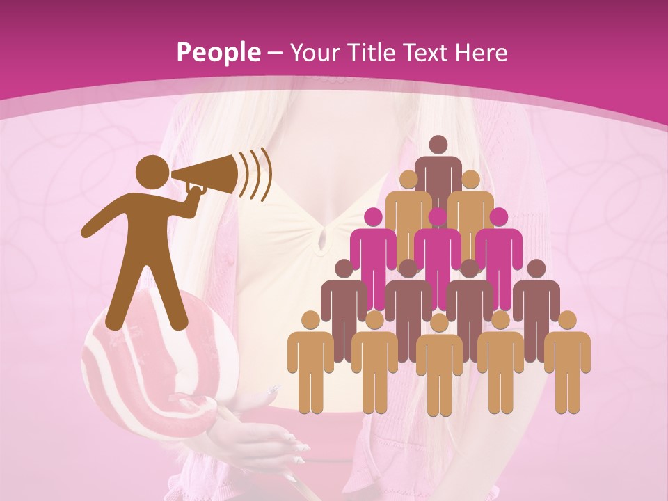 Vintage Beauty Lolipop PowerPoint Template