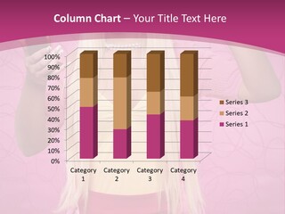 Pretty Blonde Girl PowerPoint Template