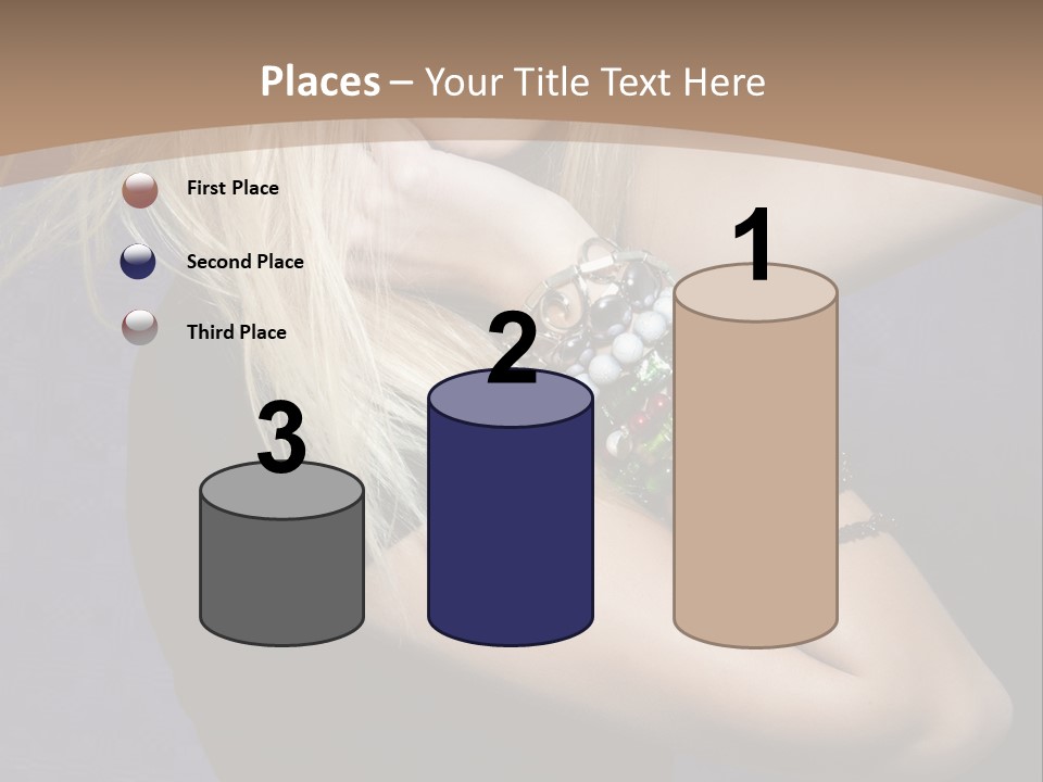 Woman Girl Beautiful PowerPoint Template