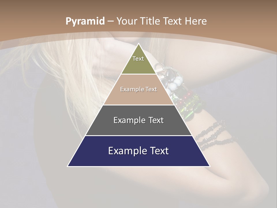 Woman Girl Beautiful PowerPoint Template