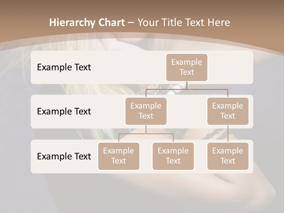 Woman Girl Beautiful PowerPoint Template