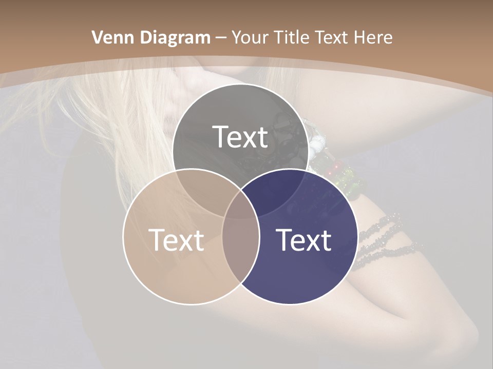 Woman Girl Beautiful PowerPoint Template