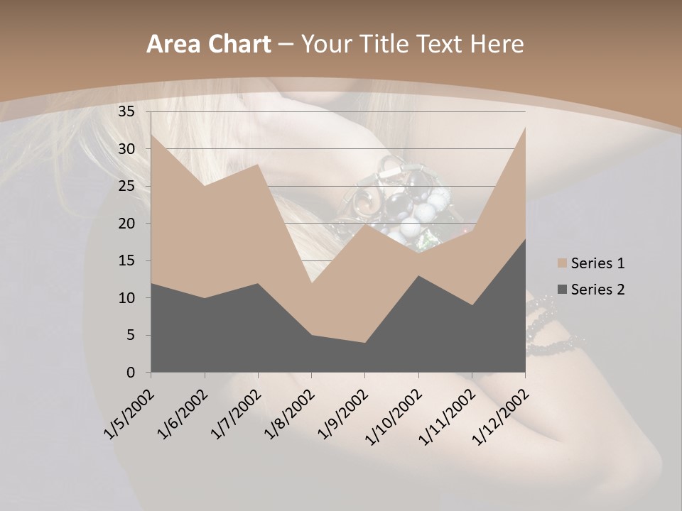 Woman Girl Beautiful PowerPoint Template