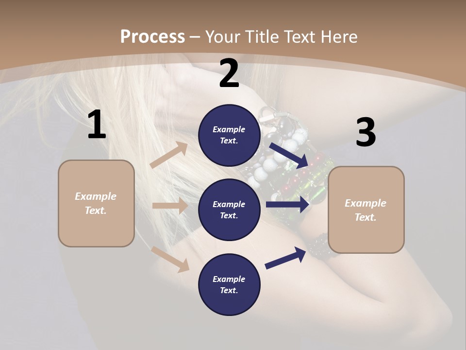 Woman Girl Beautiful PowerPoint Template