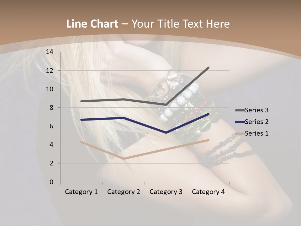 Woman Girl Beautiful PowerPoint Template