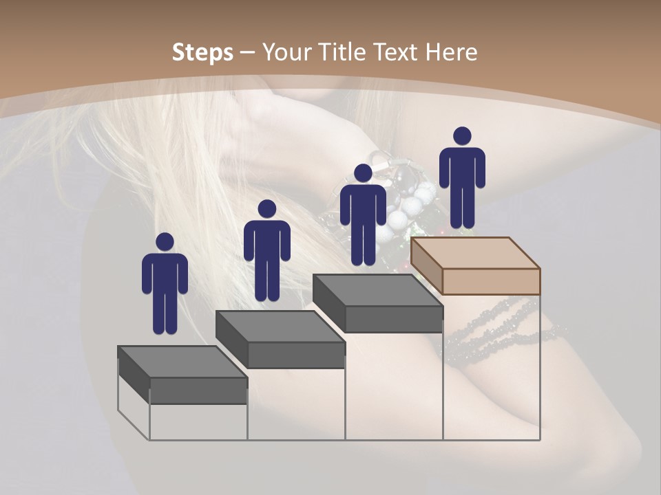 Woman Girl Beautiful PowerPoint Template