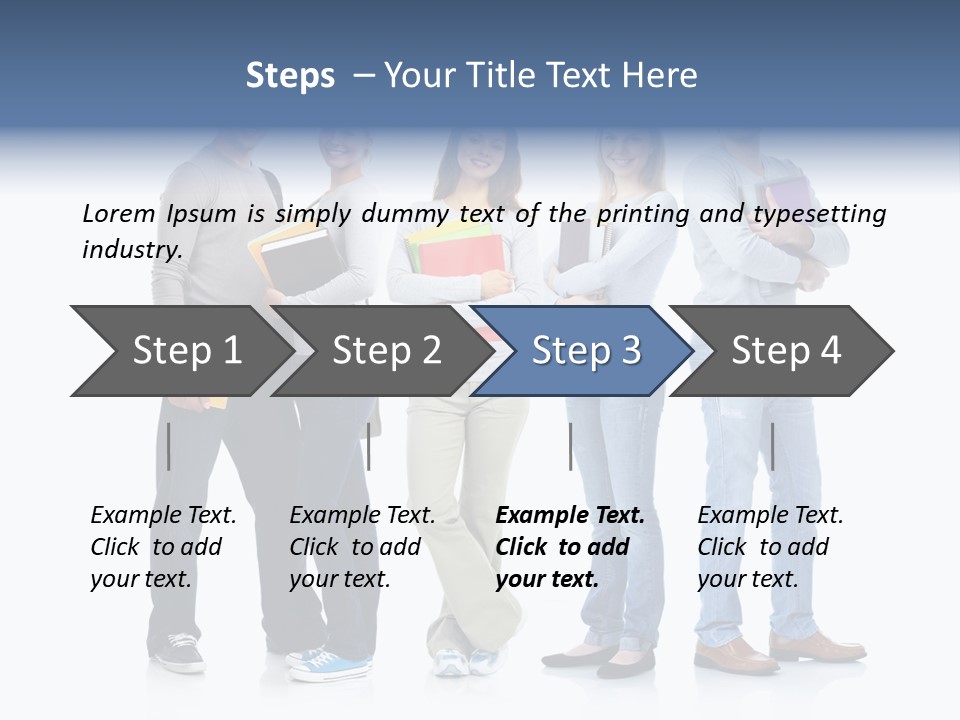 Man Class People PowerPoint Template