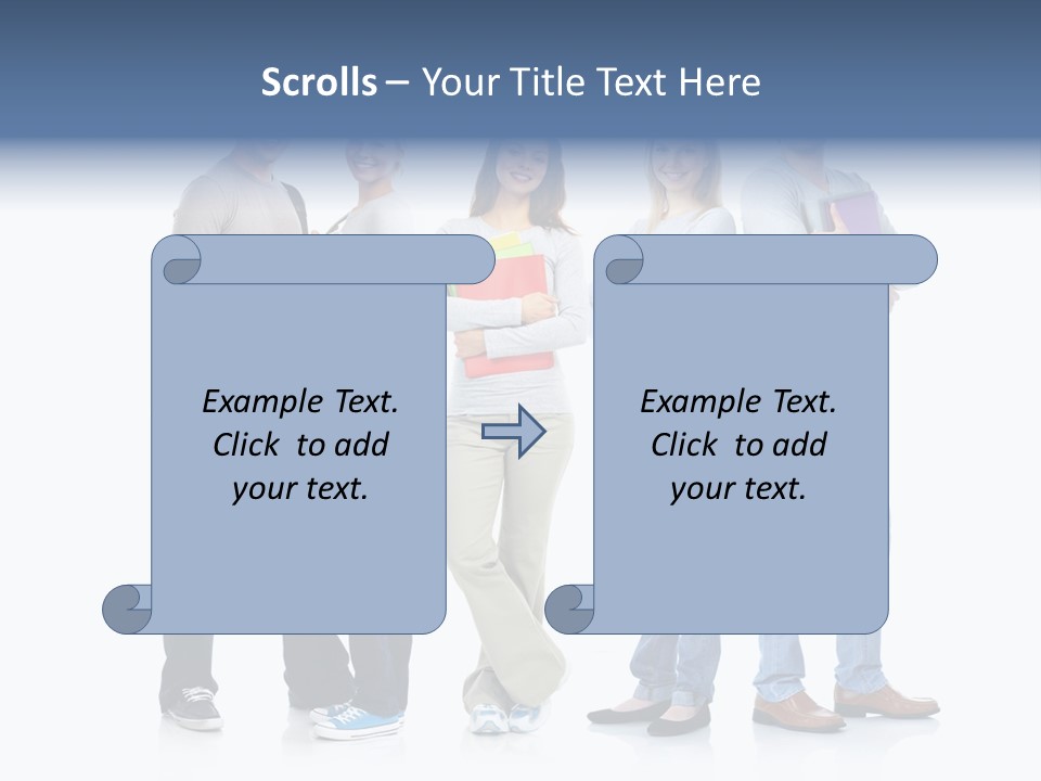 Man Class People PowerPoint Template