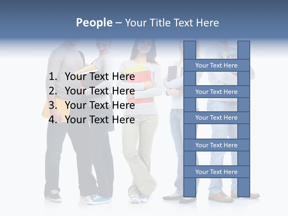 Man Class People PowerPoint Template