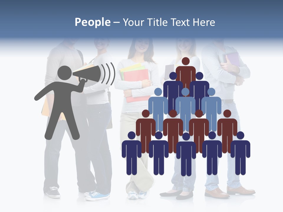 Man Class People PowerPoint Template