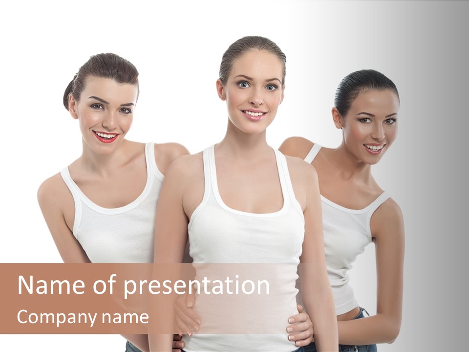 Spa Girlfriend Charming PowerPoint Template