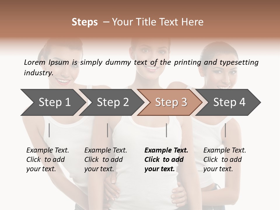 Spa Girlfriend Charming PowerPoint Template