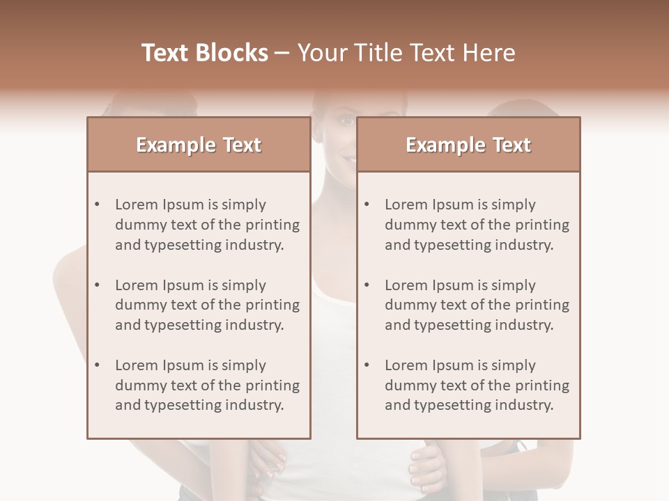 Spa Girlfriend Charming PowerPoint Template