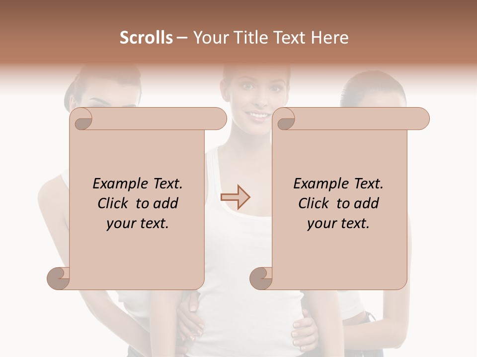 Spa Girlfriend Charming PowerPoint Template