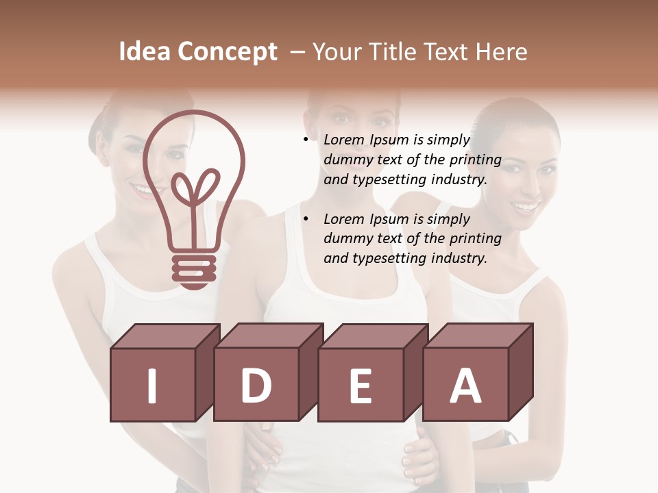 Spa Girlfriend Charming PowerPoint Template