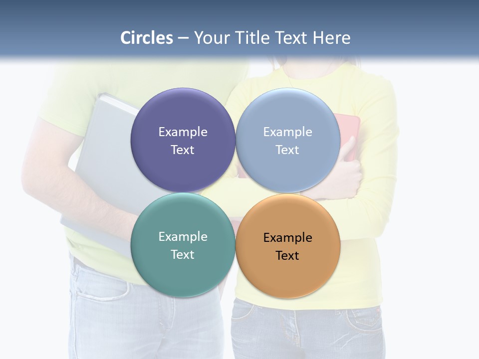 Man Friendship Group PowerPoint Template