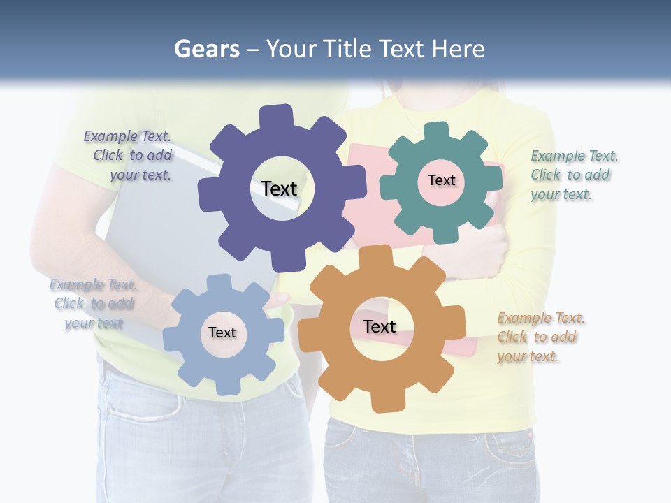 Man Friendship Group PowerPoint Template