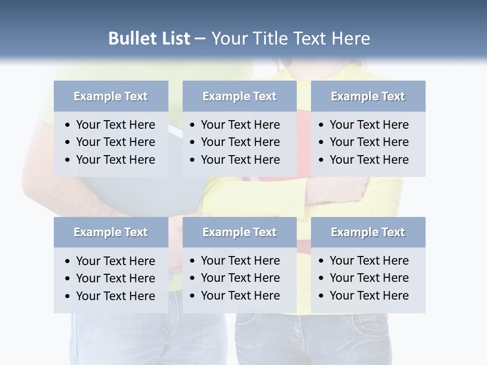 Man Friendship Group PowerPoint Template