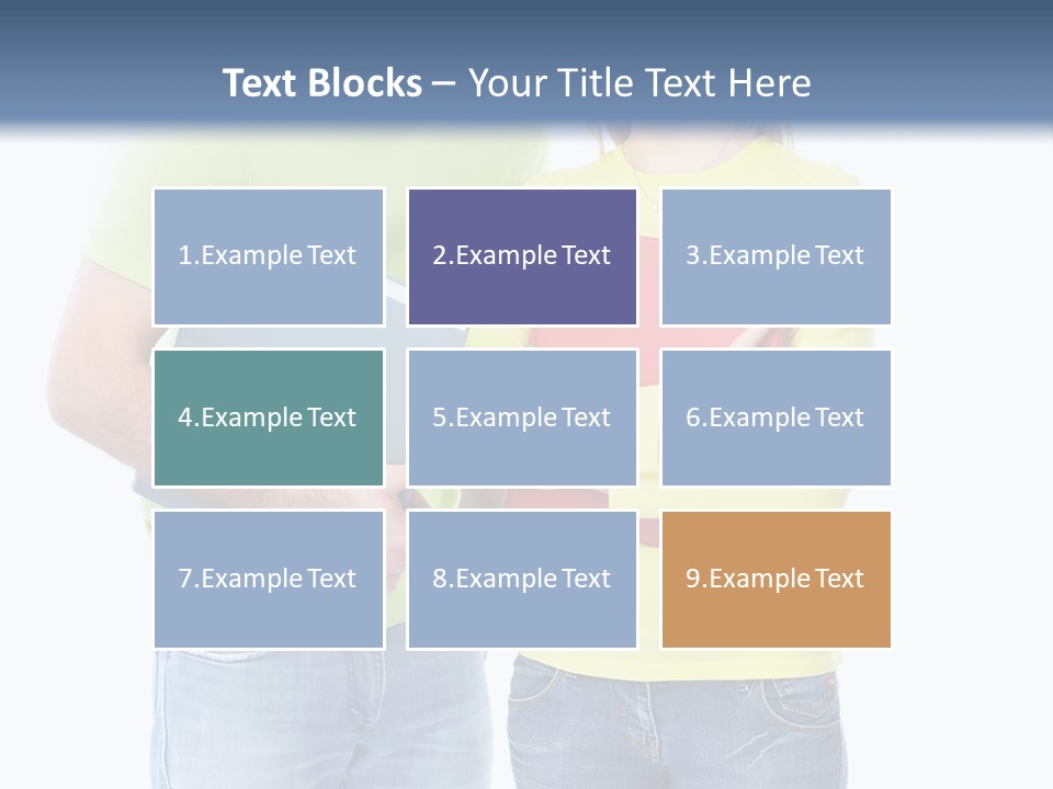 Man Friendship Group PowerPoint Template