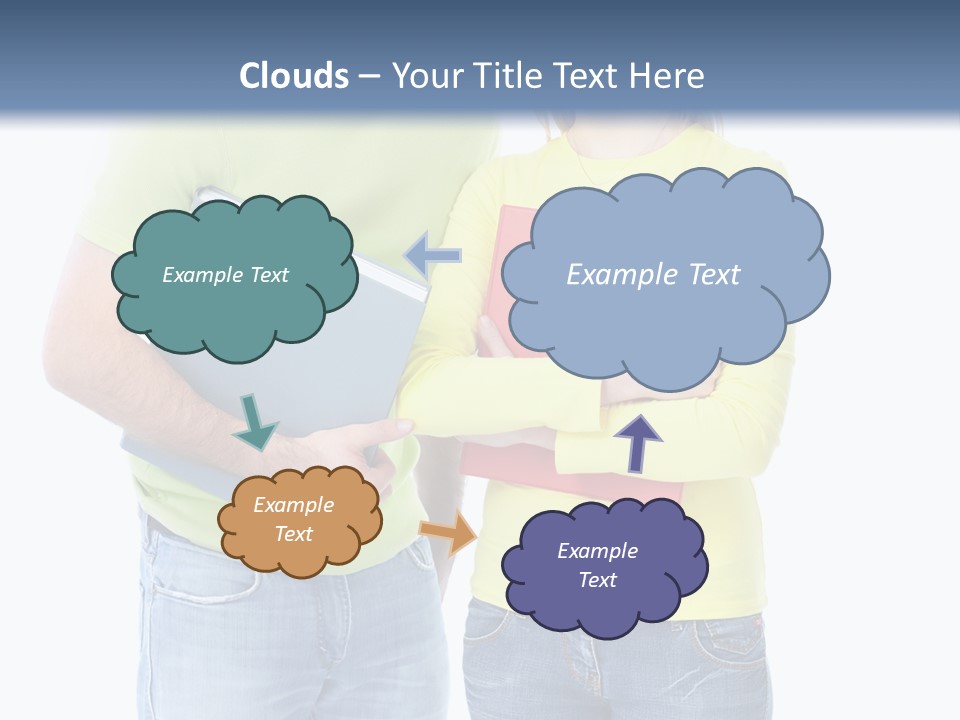 Man Friendship Group PowerPoint Template