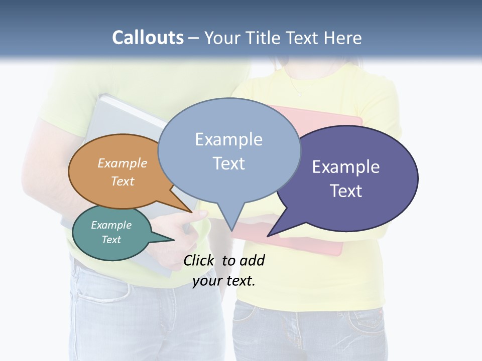 Man Friendship Group PowerPoint Template