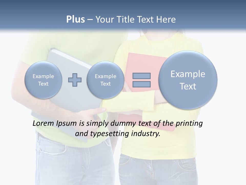Man Friendship Group PowerPoint Template