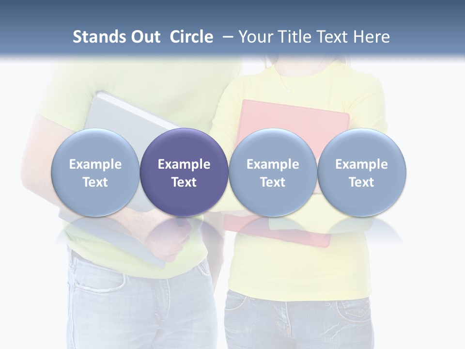 Man Friendship Group PowerPoint Template