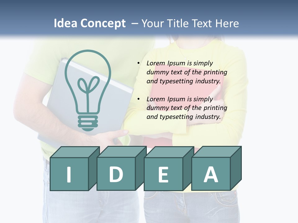 Man Friendship Group PowerPoint Template