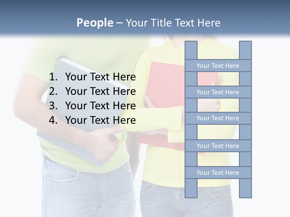 Man Friendship Group PowerPoint Template