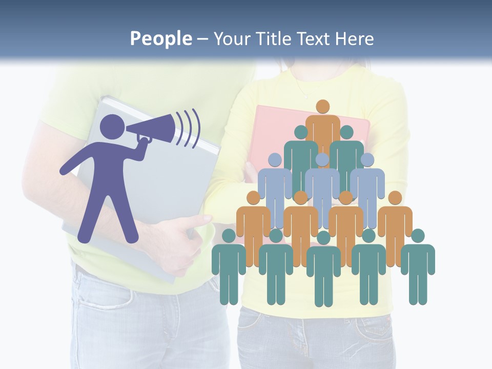 Man Friendship Group PowerPoint Template