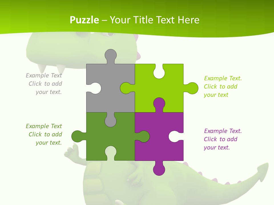 Isolated Losing Lovely PowerPoint Template