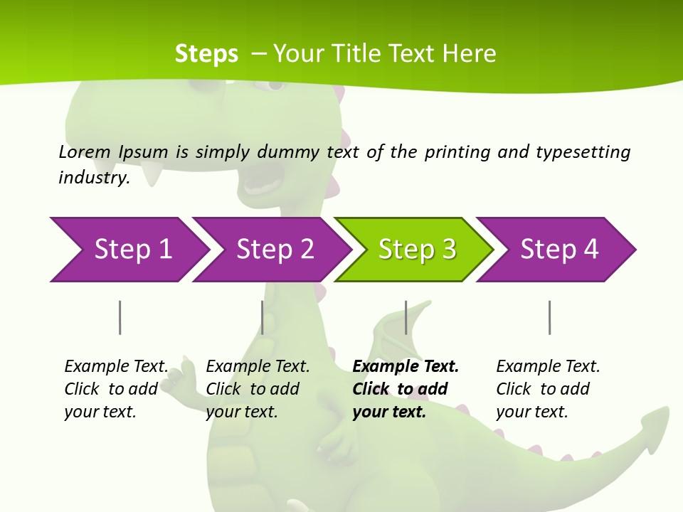Isolated Losing Lovely PowerPoint Template