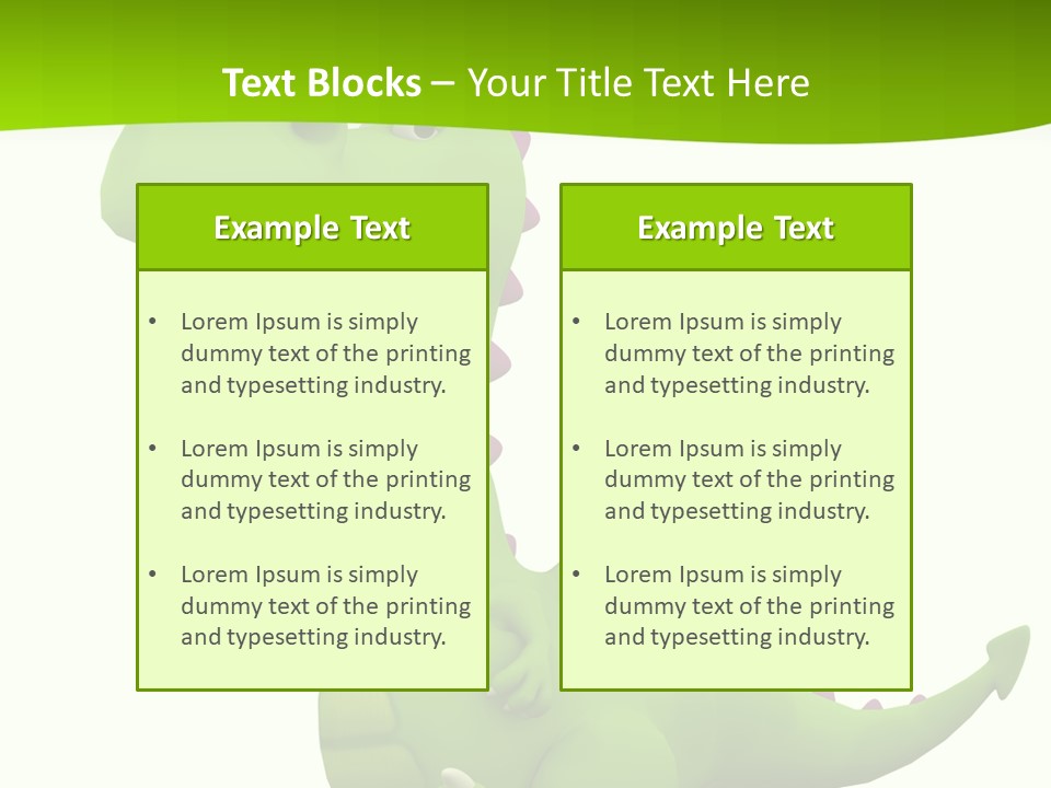 Isolated Losing Lovely PowerPoint Template
