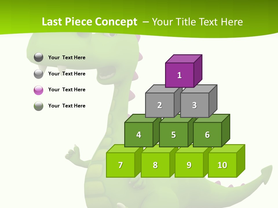Isolated Losing Lovely PowerPoint Template