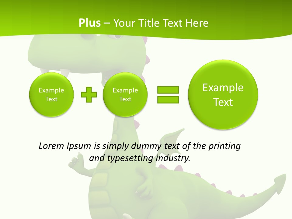Isolated Losing Lovely PowerPoint Template