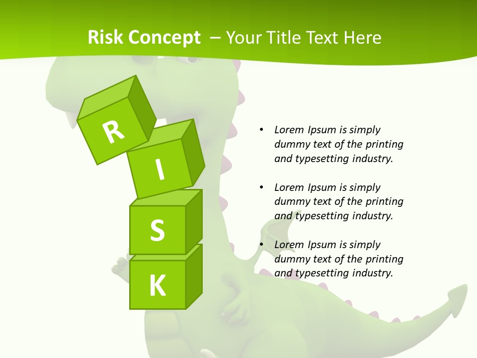 Isolated Losing Lovely PowerPoint Template