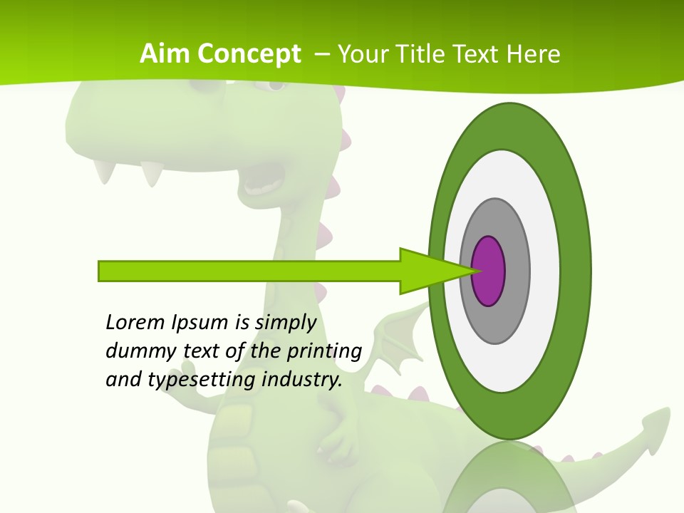 Isolated Losing Lovely PowerPoint Template