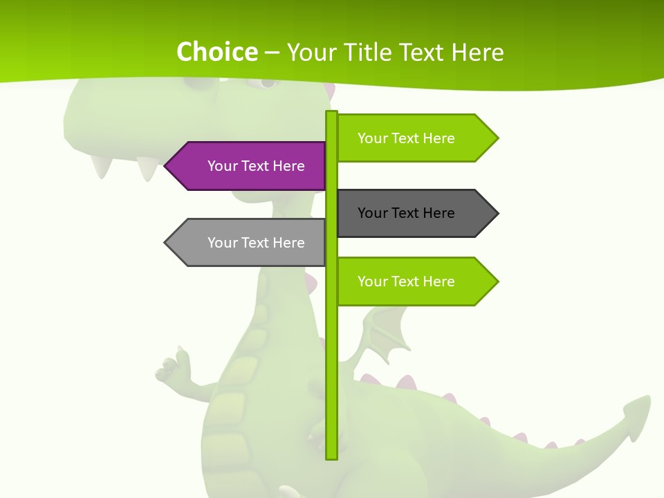 Isolated Losing Lovely PowerPoint Template