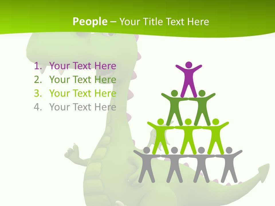 Isolated Losing Lovely PowerPoint Template