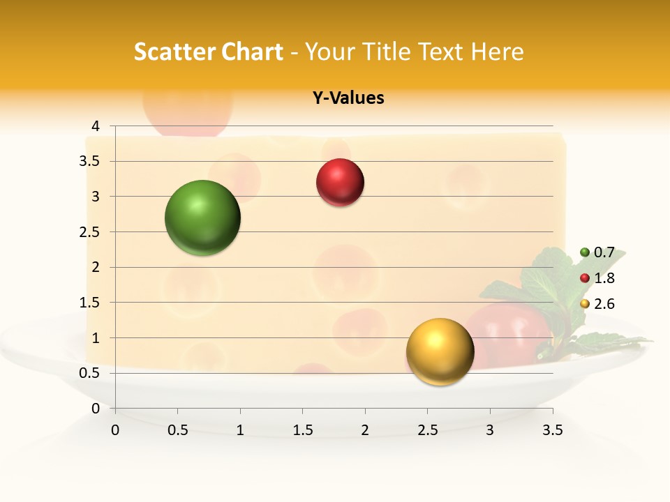 Foodstuff Plate Nourishing PowerPoint Template