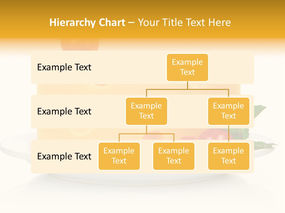 Foodstuff Plate Nourishing PowerPoint Template