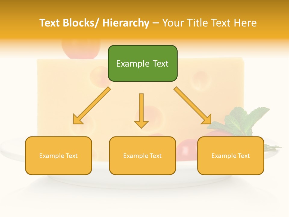 Foodstuff Plate Nourishing PowerPoint Template