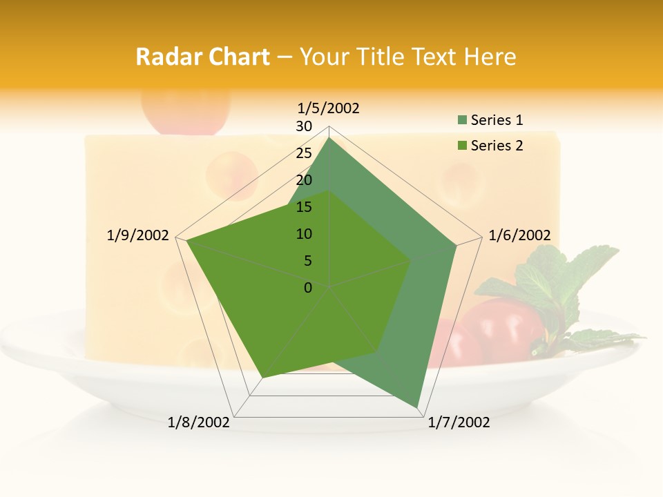 Foodstuff Plate Nourishing PowerPoint Template