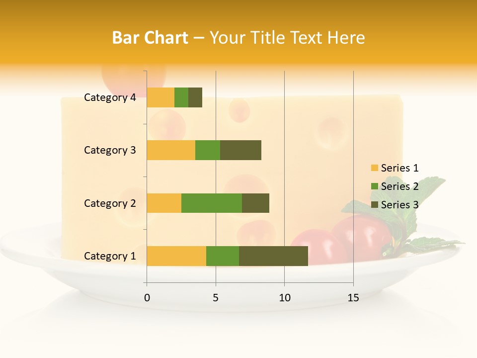 Foodstuff Plate Nourishing PowerPoint Template