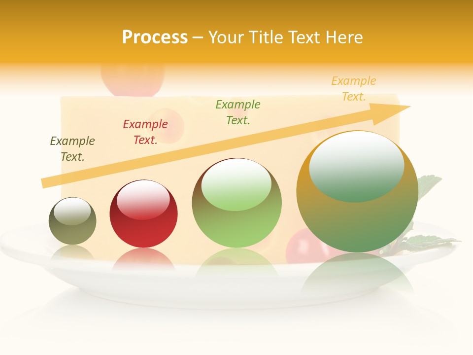 Foodstuff Plate Nourishing PowerPoint Template