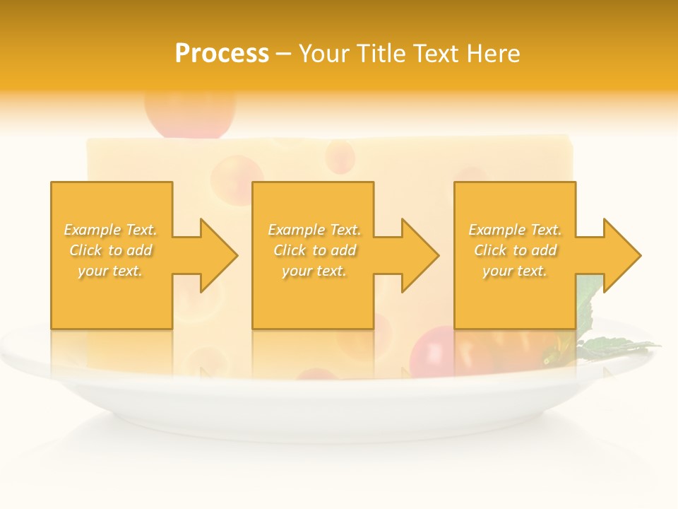 Foodstuff Plate Nourishing PowerPoint Template
