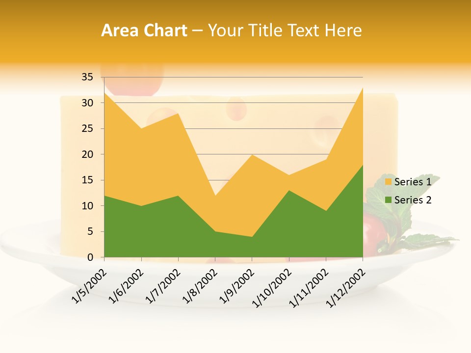 Foodstuff Plate Nourishing PowerPoint Template