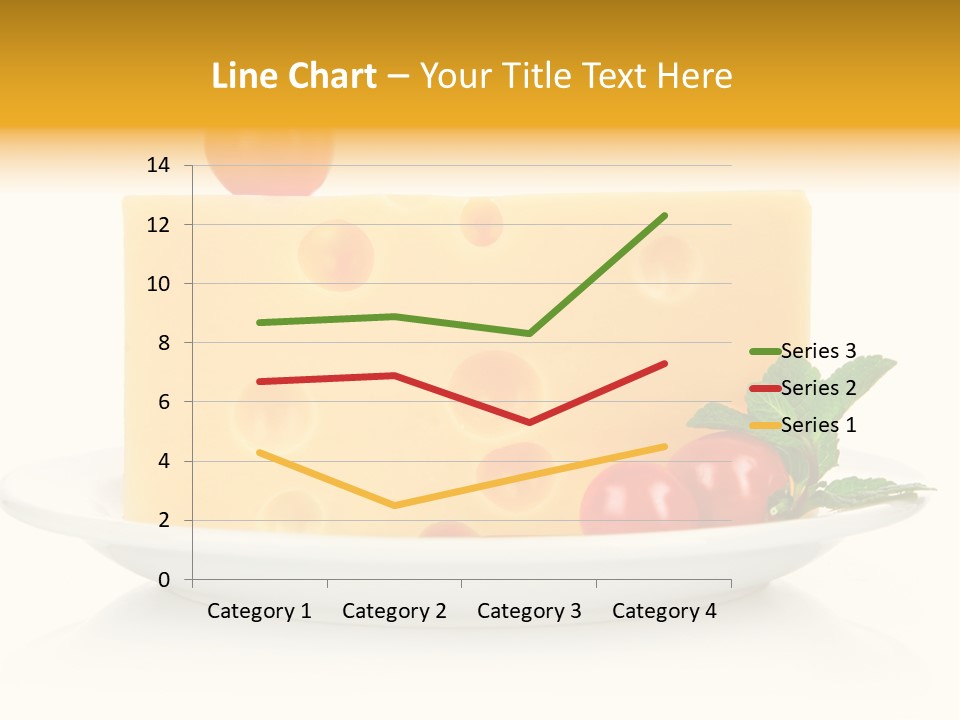 Foodstuff Plate Nourishing PowerPoint Template